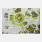 Tye Dye Komposition #3 von Michael Moffa Geschirrtuch (Horizontal)