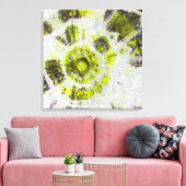 Tye Dye Komposition #3 von Michael Moffa Leinwanddruck (Insitu (Wohnzimmer))