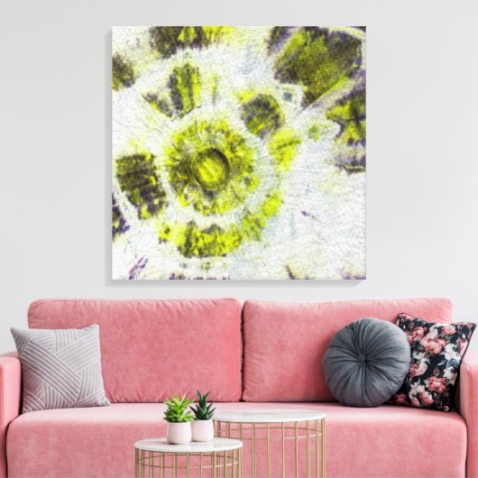 Tye Dye Komposition #3 von Michael Moffa Leinwanddruck (Insitu (Wohnzimmer))