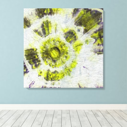 Tye Dye Komposition #3 von Michael Moffa Leinwanddruck (Insitu (Holzboden))