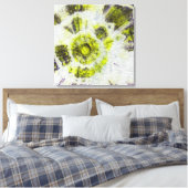 Tye Dye Komposition #3 von Michael Moffa Leinwanddruck (Insitu (Schlafzimmer))