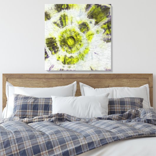 Tye Dye Komposition #3 von Michael Moffa Leinwanddruck (Insitu (Schlafzimmer))