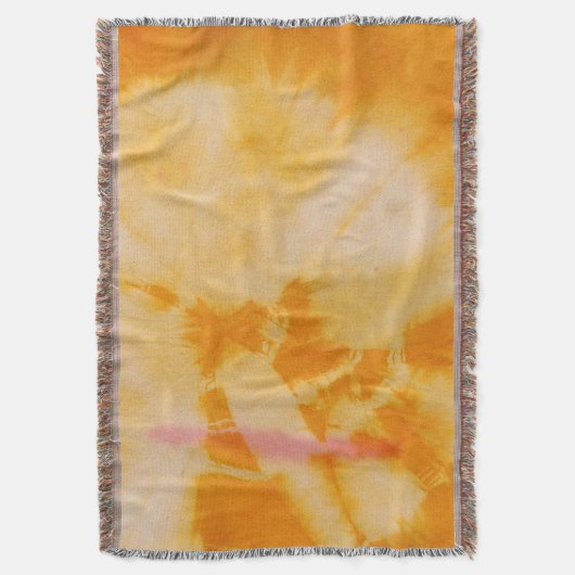 Tye Dye Komposition #4 von Michael Moffa Decke (Vorderseite Vertikal)