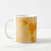 Tye Dye Komposition #4 von Michael Moffa Kaffeetasse (Links)