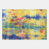 Tye Dye Komposition #5 von Michael Moffa Geschenkpapier Set (Vorderseite 2)