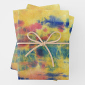 Tye Dye Komposition #5 von Michael Moffa Geschenkpapier Set (Beispiel)