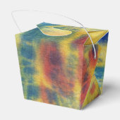 Tye Dye Komposition #5 von Michael Moffa Geschenkschachtel (Rückseite)