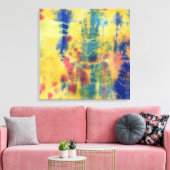 Tye Dye Komposition #5 von Michael Moffa Leinwanddruck (Insitu (Wohnzimmer))