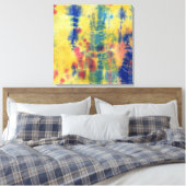 Tye Dye Komposition #5 von Michael Moffa Leinwanddruck (Insitu (Schlafzimmer))