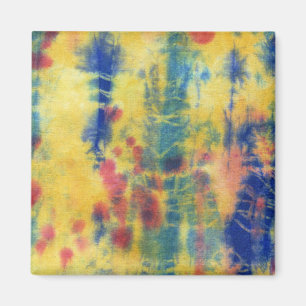 Tye Dye Komposition #5 von Michael Moffa Magnet