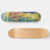 Tye Dye Komposition #5 von Michael Moffa Skateboard (Horizontal)