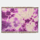 Tye Dye Komposition #7 von Michael Moffa Decke (Vorderseite)