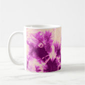 Tye Dye Komposition #7 von Michael Moffa Kaffeetasse (Links)