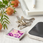 Tye Dye Komposition #7 von Michael Moffa Schlüsselanhänger (Seite)