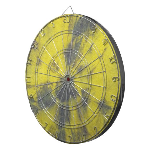 Tye Dye Komposition #8 von Michael Moffa Dartscheibe (Vorderseite rechts)