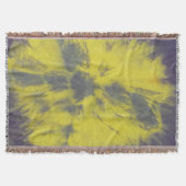 Tye Dye Komposition #8 von Michael Moffa Decke (Vorderseite)