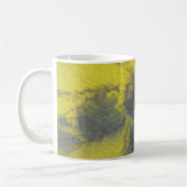Tye Dye Komposition #8 von Michael Moffa Kaffeetasse (Links)