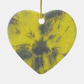 Tye Dye Komposition #8 von Michael Moffa Keramikornament (Hinten)