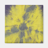 Tye Dye Komposition #8 von Michael Moffa Magnet (Vorne)