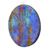 Tye Dye Komposition #9 von Michael Moffa Dartscheibe (Vorderseite rechts)