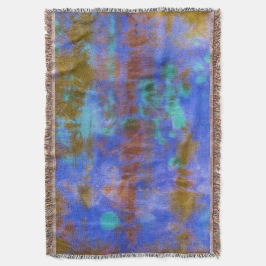Tye Dye Komposition #9 von Michael Moffa Decke (Vorderseite Vertikal)
