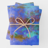 Tye Dye Komposition #9 von Michael Moffa Geschenkpapier Set (Beispiel)