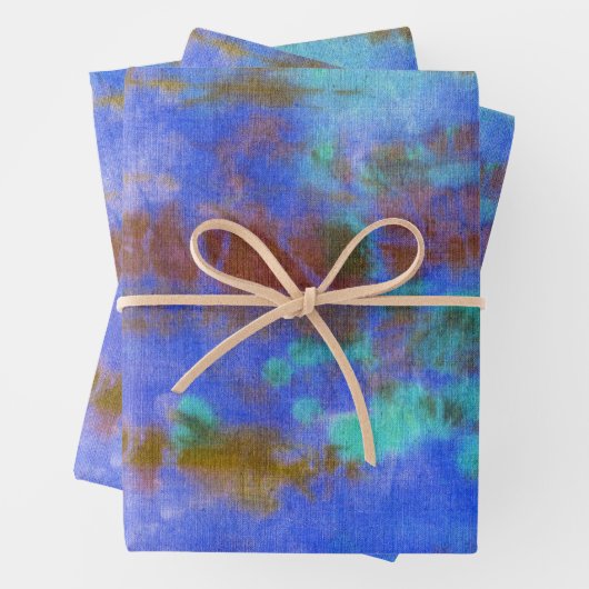 Tye Dye Komposition #9 von Michael Moffa Geschenkpapier Set (Beispiel)