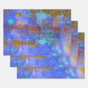 Tye Dye Komposition #9 von Michael Moffa Geschenkpapier Set