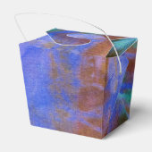 Tye Dye Komposition #9 von Michael Moffa Geschenkschachtel (Rückseite)