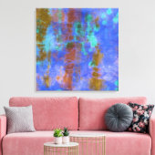 Tye Dye Komposition #9 von Michael Moffa Leinwanddruck (Insitu (Wohnzimmer))