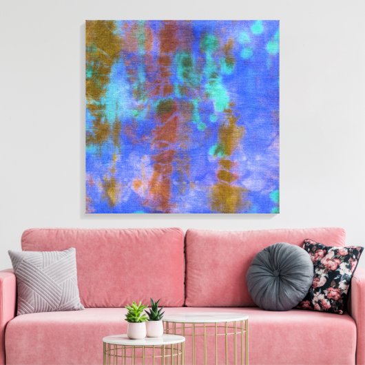Tye Dye Komposition #9 von Michael Moffa Leinwanddruck (Insitu (Wohnzimmer))