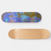 Tye Dye Komposition #9 von Michael Moffa Skateboard (Horizontal)