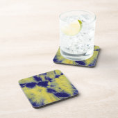 Tye Dye Komposition Nr. 11 von Michael Moffa Getränkeuntersetzer (Rechte Seite)