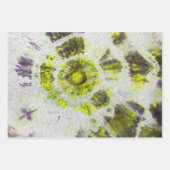 Tye Dye Komposition Nr. 3 von Michael Moffa Geschenkpapier Set (Vorderseite 2)