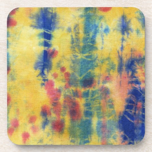 Tye Dye Komposition Nr. 5 von Michael Moffa Getränkeuntersetzer (Vorderseite)