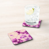 Tye Dye Komposition Nr. 7 von Michael Moffa Getränkeuntersetzer (Rechte Seite)