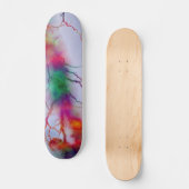 Tye Dye Lightning Skateboard (Vorderseite)