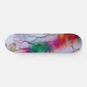 Tye Dye Lightning Skateboard (Horizontal)