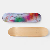 Tye Dye Lightning Skateboard (Horizontal)