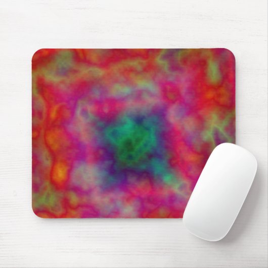 Tye Dye Mouse Pad Mousepad (Mit Mouse)