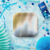 Tye Dye Paper Plate Pappteller (Party)