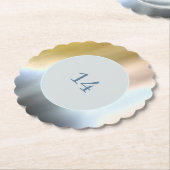 Tye Dye Paper Untersetzer (angewinkelt)