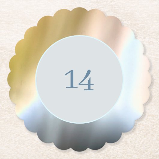 Tye Dye Paper Untersetzer (Vorderseite)