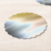 Tye Dye Paper Untersetzer (angewinkelt)