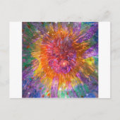 Tye-Dye Postkarte (Vorderseite)