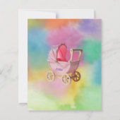 Tye-Dye Princess Babydusche (Rückseite)