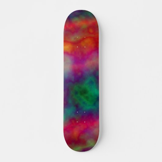Tye Dye Skateboard (Vorne)