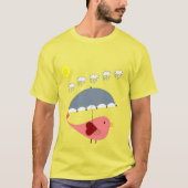 Tye Dye T - Shirt Birds (Vorderseite)