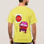 Tye Dye T - Shirt School Bus (Rückseite)