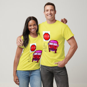 Tye Dye T-Shirt Schulbus